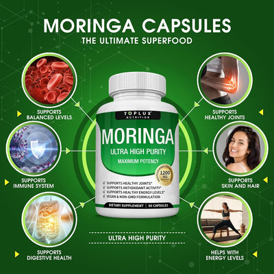 High Potency Moringa Capsules